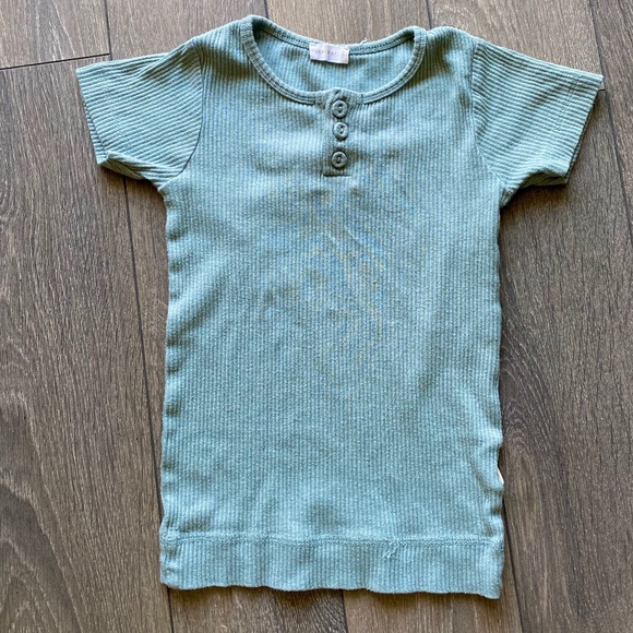 Jamie Kay ribbed henley 4T - Picture 1 of 1